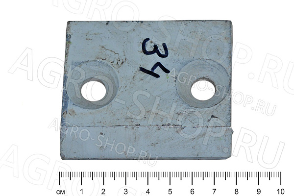 Пластина КСД 00.00.501А противорежущая КСД-2,0 