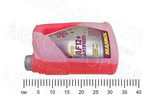 Антифриз Mannol AF12+ Longlife (-40) красный 5кг MANNOL