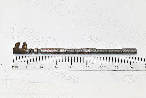 Валик Т25-1702122-01 перекл. 4-й передачи и заднего хода (2 проточки) Т-40 