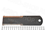 Нож 42254 / 060030Z противорежущий зубчатый (195х50х3мм., d=12мм.) Claas Шумахер